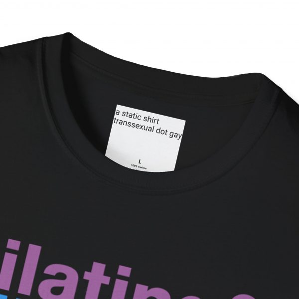 Dilating Helvetica Ampersand Tee - Image 7