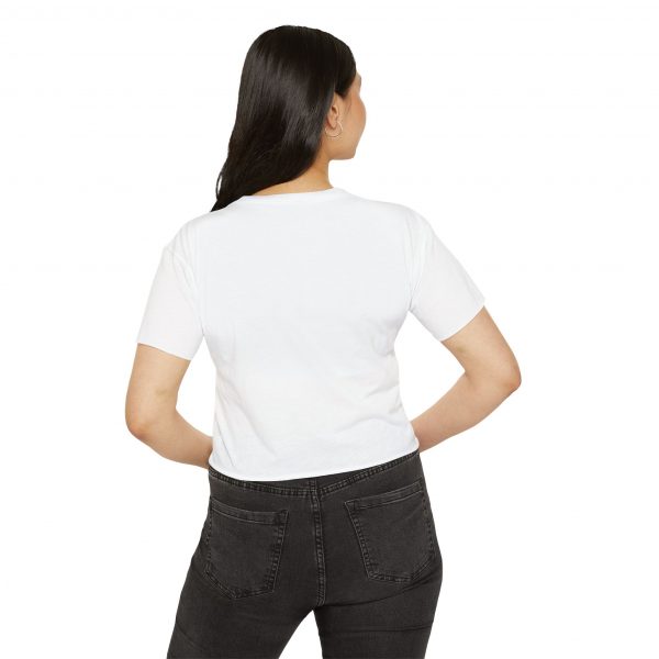 Dilating Helvetica Ampersand Crop Top - Image 4