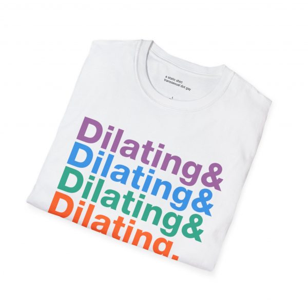 Dilating Helvetica Ampersand Tee - Image 4