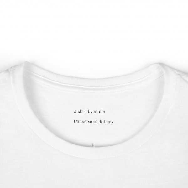 Dilating Helvetica Ampersand Curvy Tee - Image 3